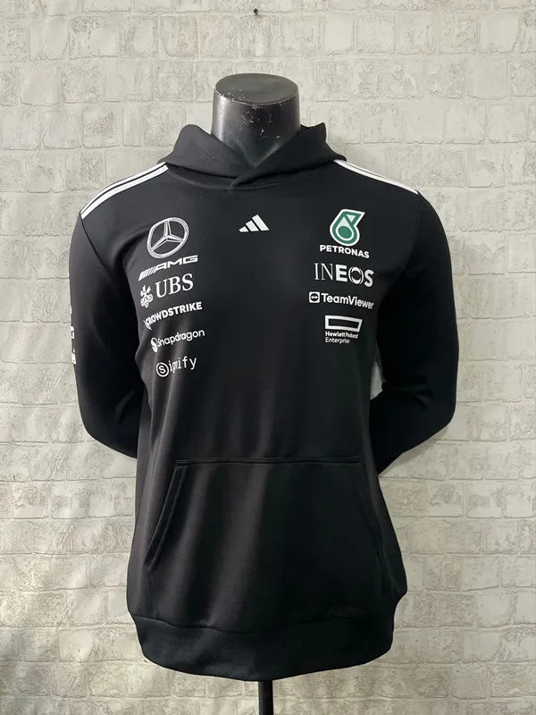 Mercedes Black Formula One Hoodie 25