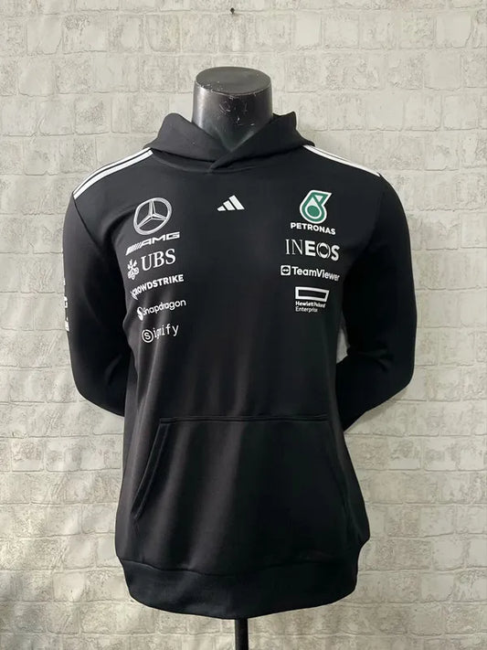 Mercedes Black Formula One Hoodie 25
