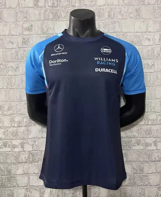 F1 Mercedes Royal Blue Williams Jersey 23
