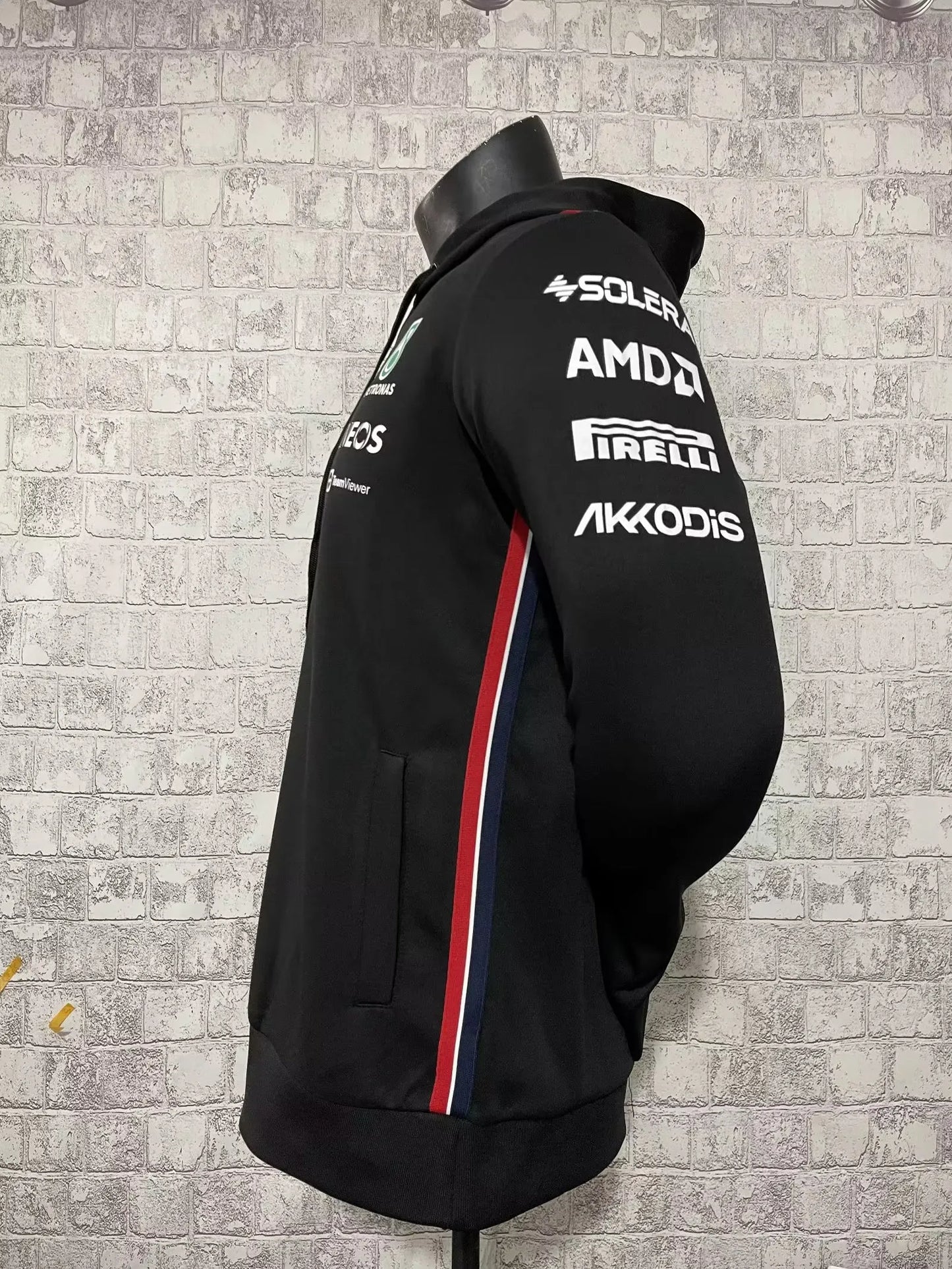 Mercedes Black Formula One Hoodie 22