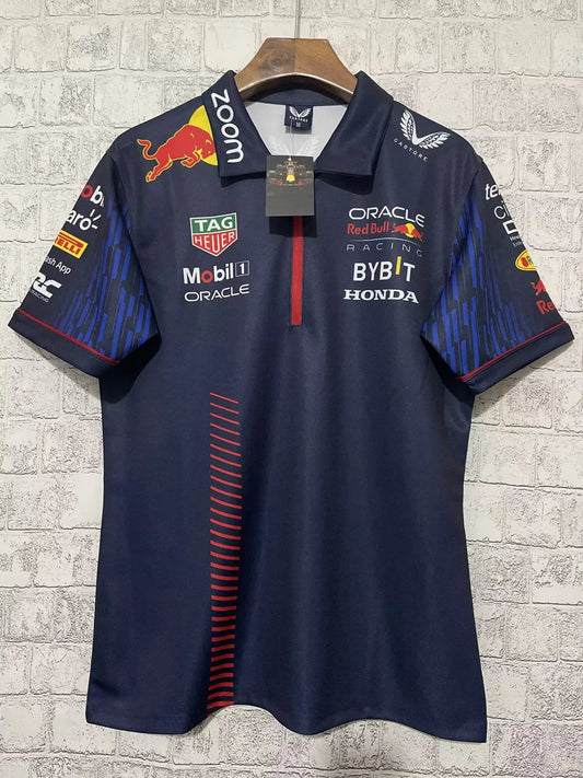 F1 Red Bull Half-Zip Polo Shirt 23