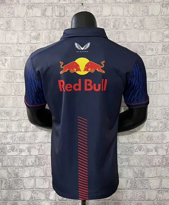 F1 Max Verstappen Red Bull Racing 2023 Half-Zip Polo Shirt