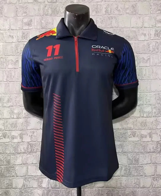 F1 Red Bull Sergio Pérez  Half-Zip Polo Shirt 23
