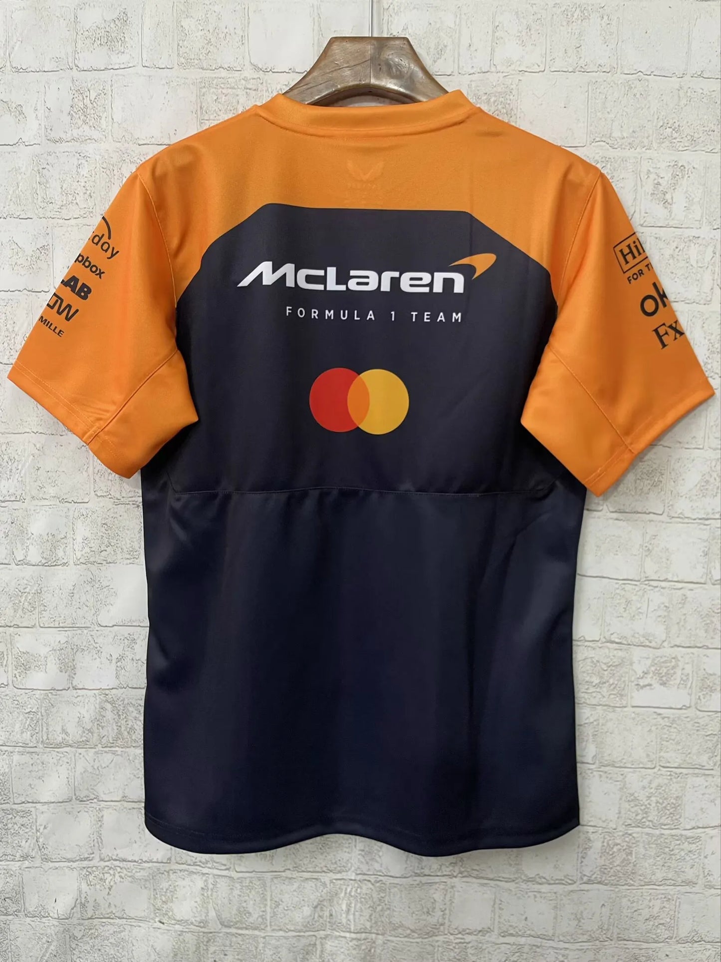 F1 McLaren Black Round Collar jersey 25