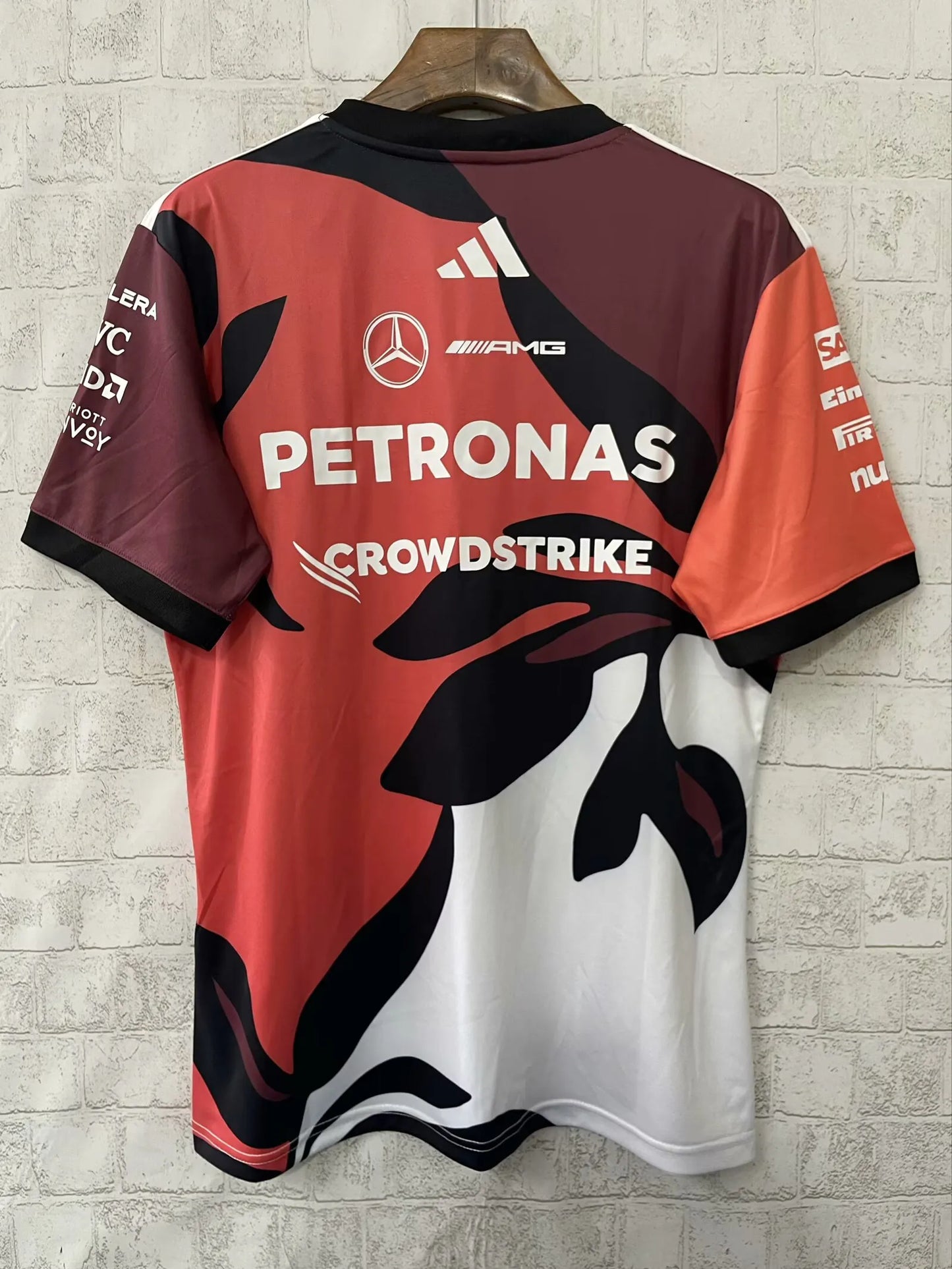 F1 Mercedes Red Racing jersey 25