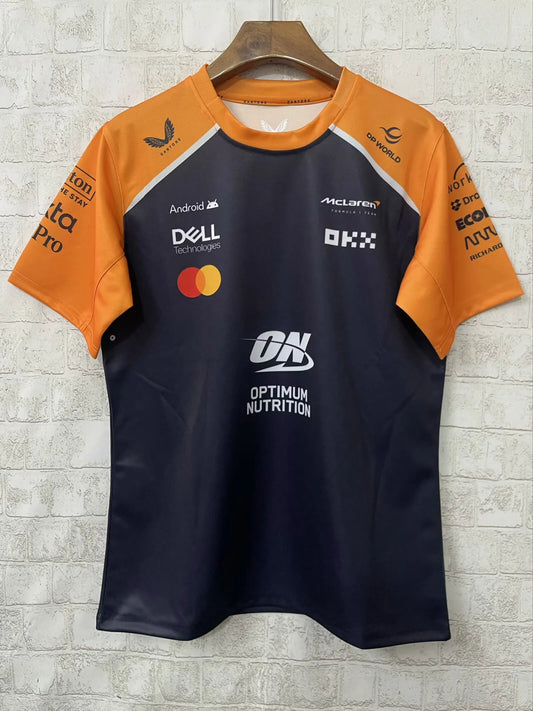 F1 McLaren Black Round Collar jersey 25