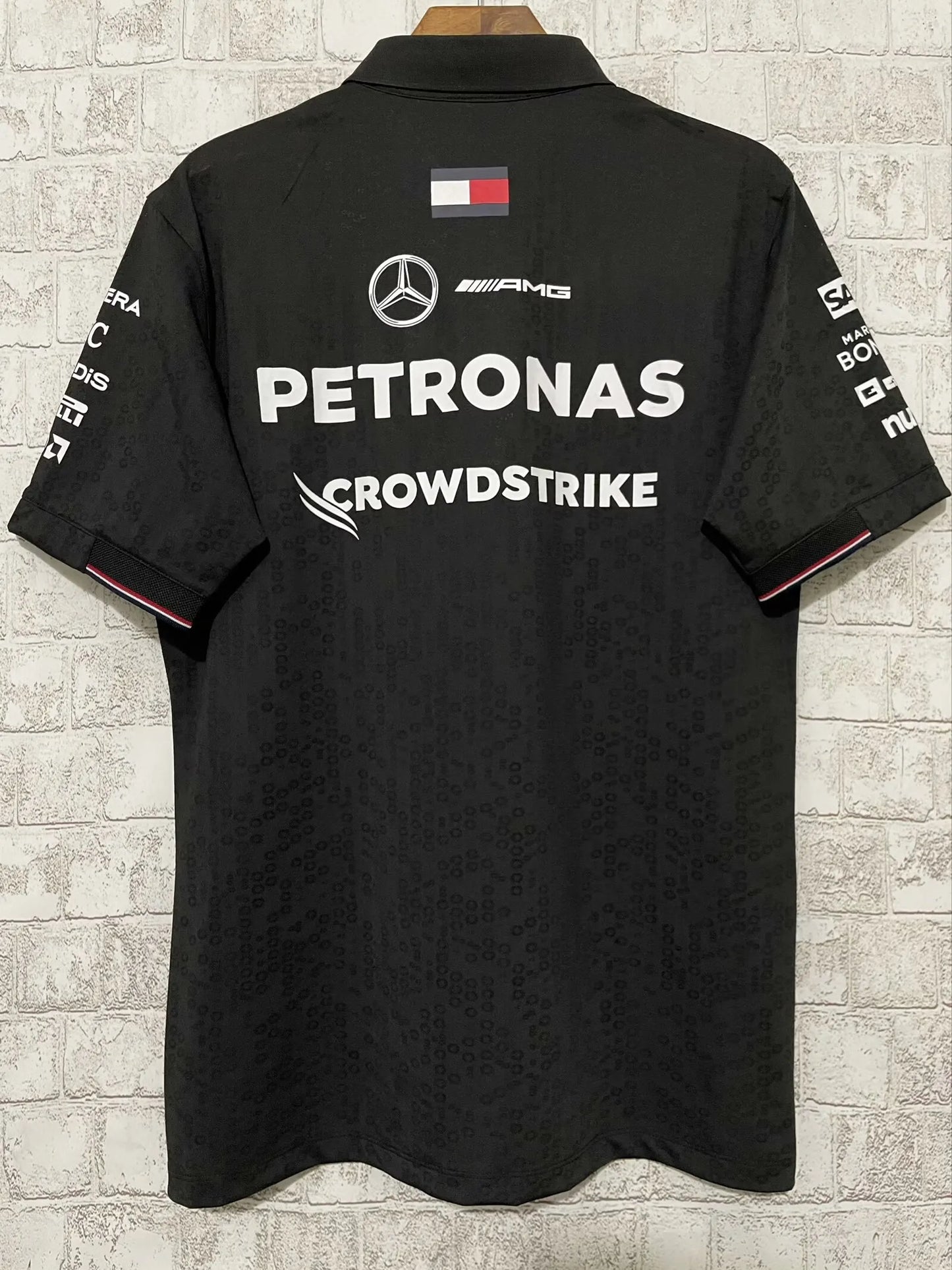 F1 Mercedes Black Collar Jersey 24