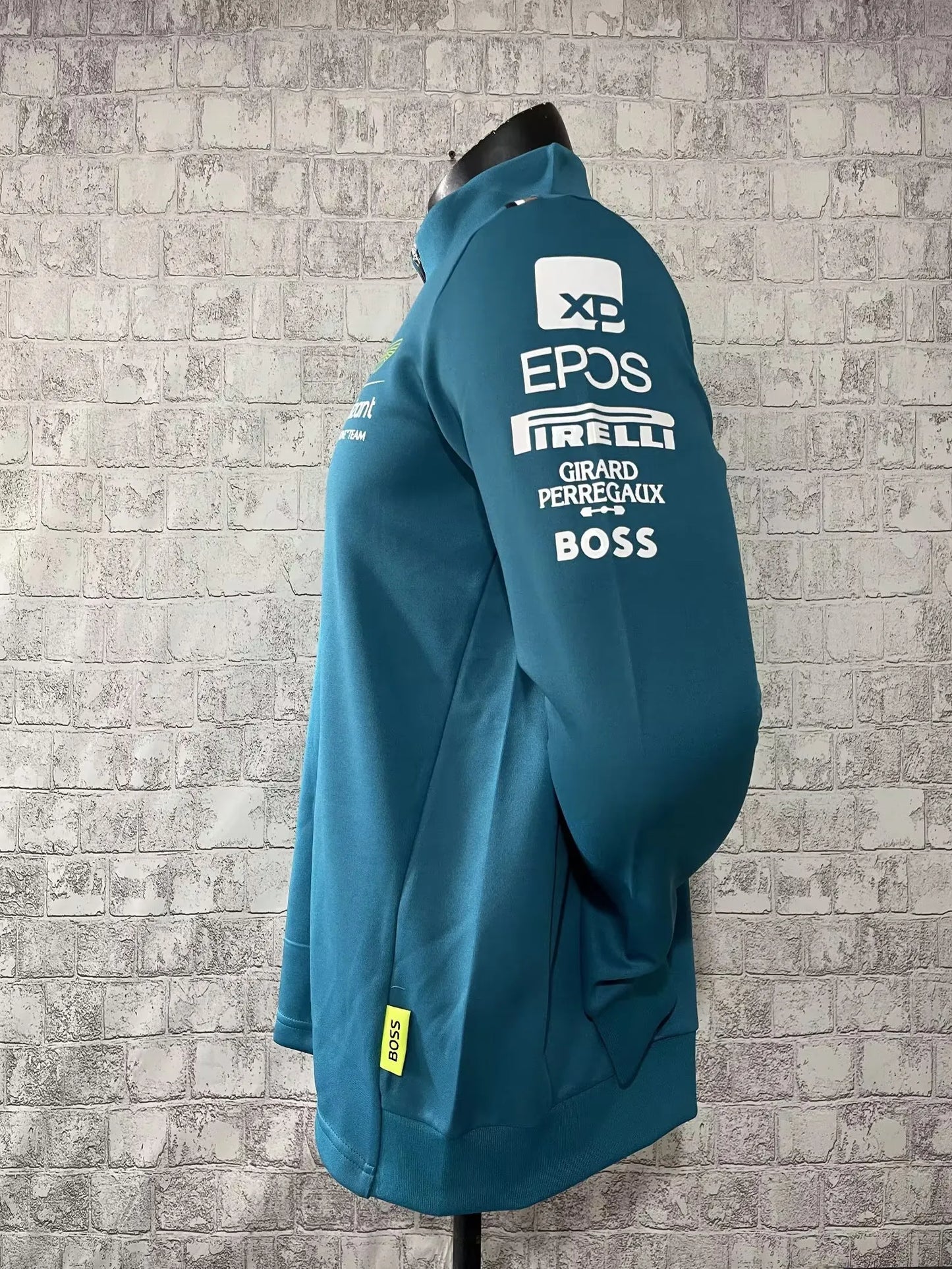 Aston Martin Green Formula One Quarter Zip 23