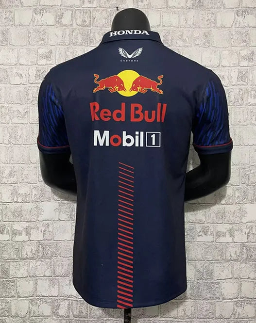F1 Red Bull Half-Zip Polo Shirt 23
