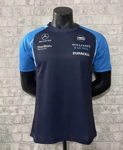 F1 Mercedes Royal Blue Williams Jersey 23