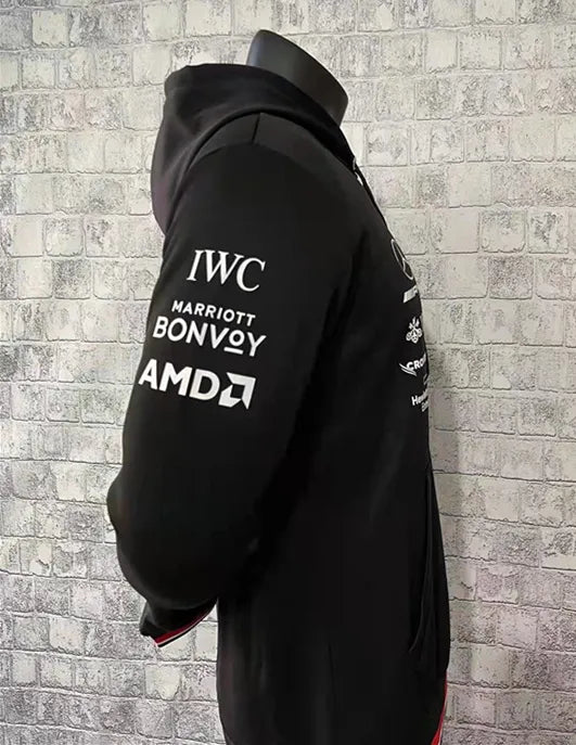 Mercedes Round collar Formula One Tracksuit Top 21-22