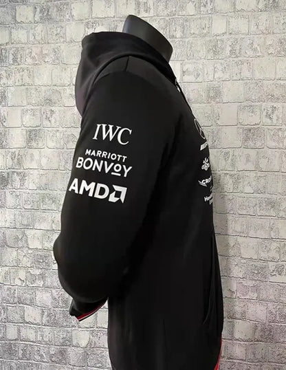 Mercedes Round collar Formula One Tracksuit Top 21-22