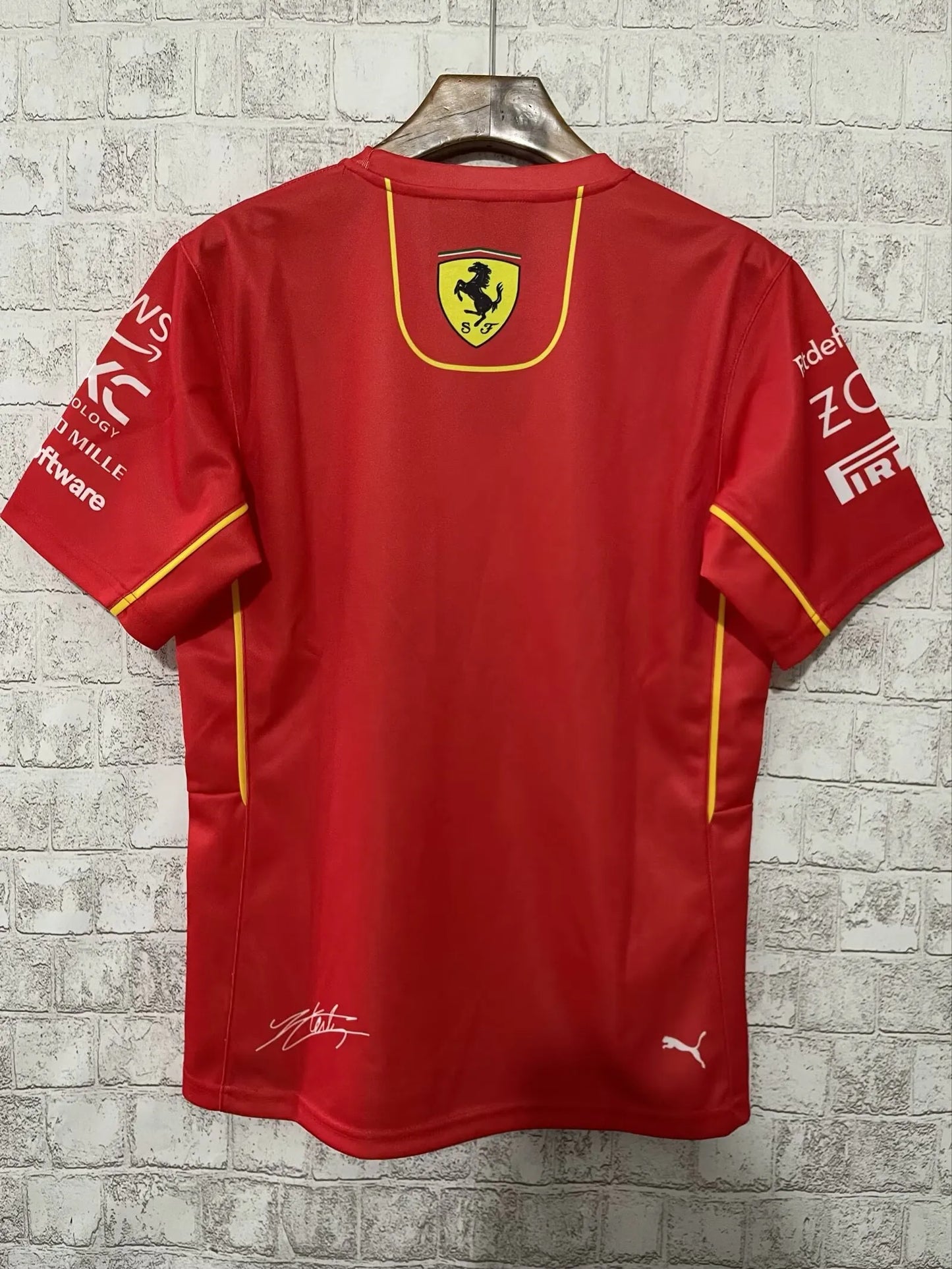 F1 Ferrari Red Charles Leclerc-16 Jersey 23/24
