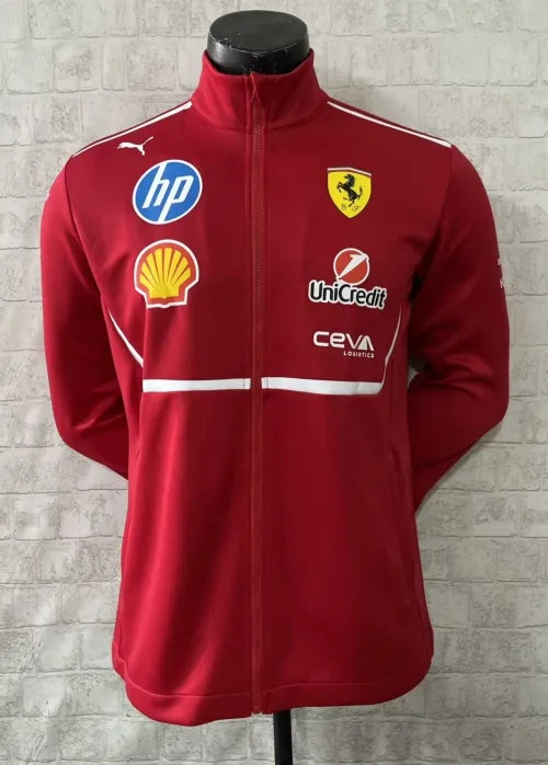 F1 Ferrari Red Zip Up 25