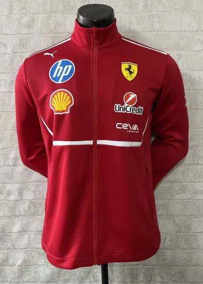 F1 Ferrari Red Zip Up 25