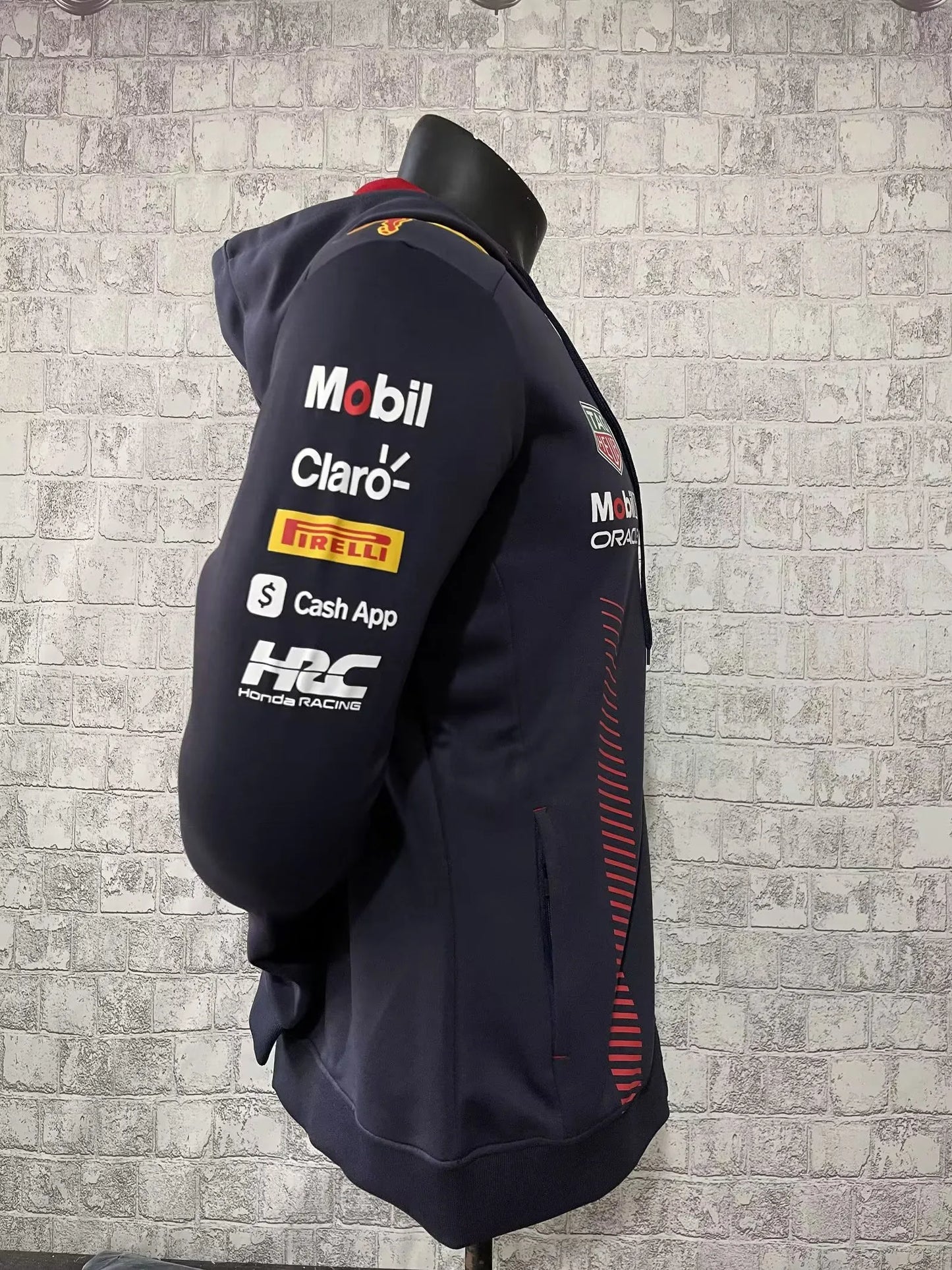 Oracle Red Bull Racing Full-Zip Hoodie 23