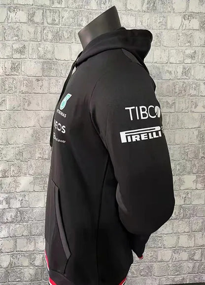 Mercedes Round collar Formula One Tracksuit Top 21-22