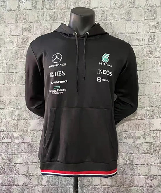 Mercedes Round collar Formula One Tracksuit Top 21-22