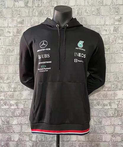 Mercedes Round collar Formula One Tracksuit Top 21-22