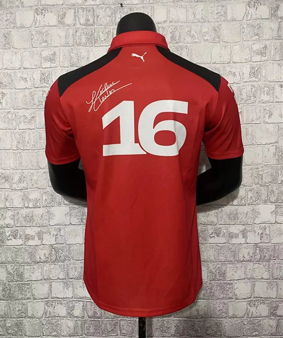 F1 Ferrari Red Charles Leclerc-16 Jerseys 23/24
