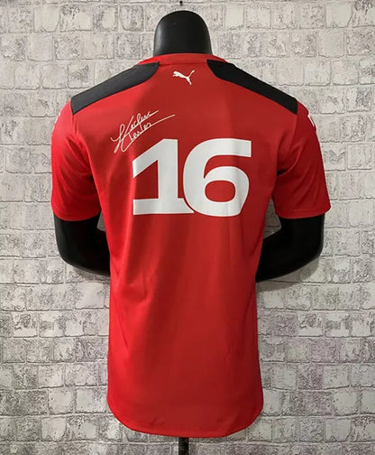 F1 Ferrari Red Charles Leclerc-16 Racing Jerseys 2023