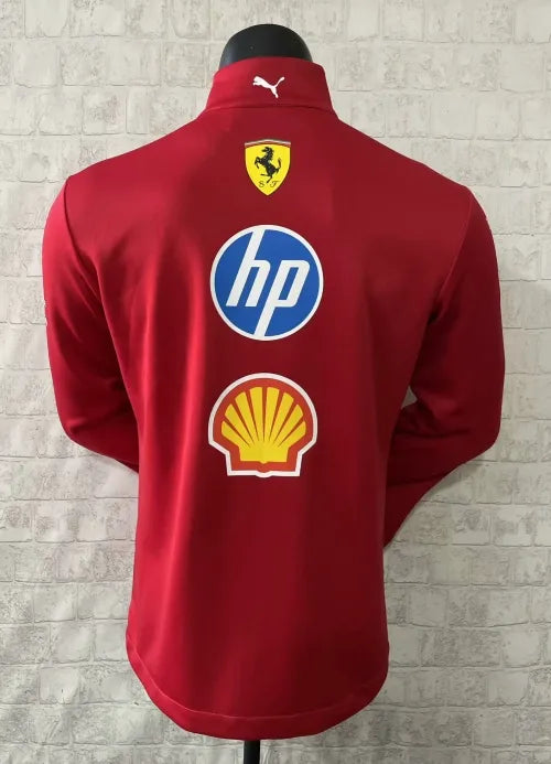 F1 Ferrari Red Zip Up 25