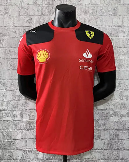 F1 Ferrari Red Carlos Sainz -55 Jersey 23
